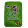 Леденцы от боли в горле и кашля зеленое яблоко QING MEI LU CHA HAN PIAN, жестяная коробка 50 гр.